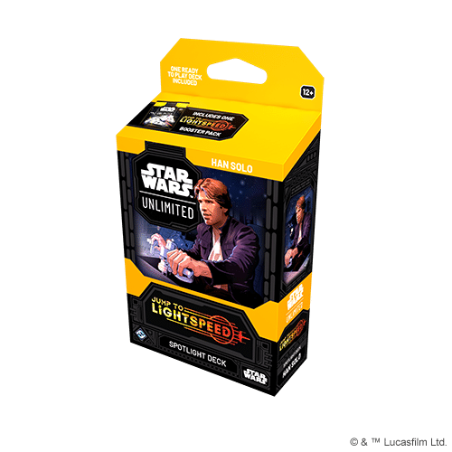 Star Wars Unlimited: Jump to Lightspeed Han Solo Spotlight Deck image 0